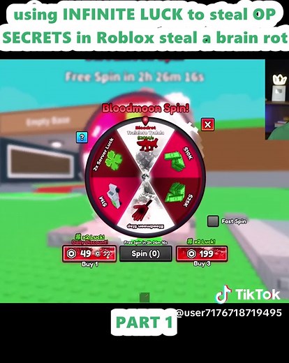 Using Infinite Luck to Unlock Roblox Secrets