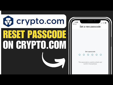 How to Reset Passcode on Crypto.com (2026)