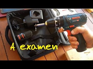 Taladro atornillador Bosch GSB 12v 15