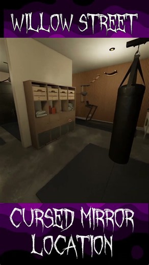 Willow Street Cursed Mirror Location - Phasmophobia #gaming #information #phasmophobia