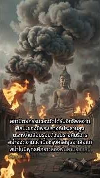 🏛️ วัดไชยวัฒนาราม#วัดไชยวัฒนาราม #อยุธยา #ประวัติศาสตร์ไทย #โบราณสถาน #เล่าเรื่อง #เที่ยวไทย #สารคดี