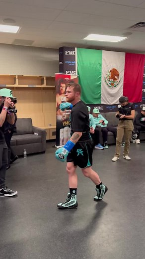Vibin’ before war @canelo 🇲🇽🥊 Order #CaneloMunguia on @Prime Video NOW (🔗LINK IN BIO)
