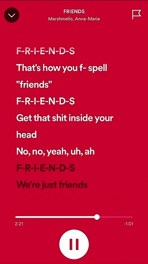 f-r-I-e-n-d-s #friends #songs #spedup #spotify #firstvideo #lyrics #fyp #viral