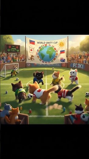World Unity Cup Epic Kitten Soccer Championship Highlights