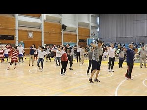 ”Dancing Queen” Flash Mob at the Special Olympics Tokyo Floor Hockey Games