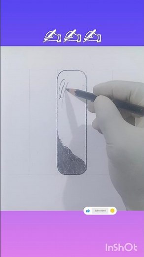 Shading technique with pencil ✍️ #shading