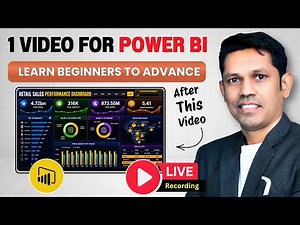 Power Marathon Live Class(Recording) | 🚀Beginner to Advance Power BI Tutorial
