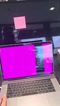 How to attach an external monitor to a broken MacBook in order to retrieve your data !
