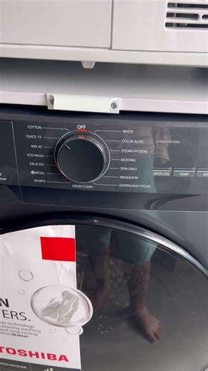 Toshiba washing machine end sound