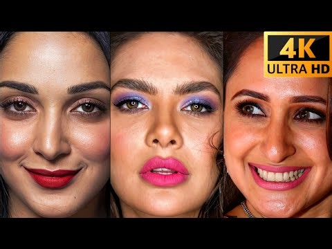 Indian Actresses Closeup Face and lips Compilation | Actress Hot Vertical Edit 4K | Dream Fann