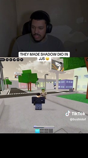 THEY MADE SHADOW DIO FROM JOJO IN JJS #robloxfyp #roblox #fyp #jjs #bushidof