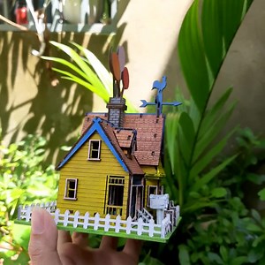 Pixar up House Model Kit: Laser Cut File (digital Download) - Etsy