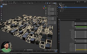 Blender 3.0克隆散布插件Easy Cloner教程
