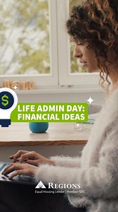 2.4K views · 12 reactions | The small financial tasks that we tend to put off can add up quickly – and cost us money. To tackle your list, try taking a “life admin day” devoted to improving your finances. Drop a comment with the tasks you want to conquer. | Regions Bank | Facebook