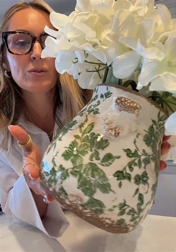 Cannot get enough of these gorgeous Tuscan ceramic planters✨🌿SO versatile, perfect for flowers, herbs, as a utensil holder or just beautiful, unique decor. Classic, timeless and adds so much character✨@QVC, Inc #planter #vase #kitchendecor #homedecor #aesthetichome