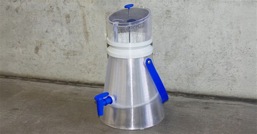 mobile 3D printed device extracts drinking water directly from air