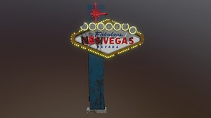 New Vegas - Fallout sign - Buy Royalty Free 3D model by Thomas Binder (@bindertom61)