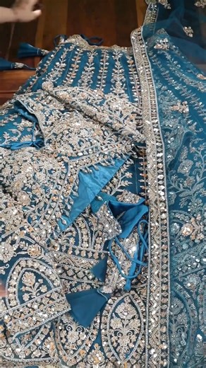 Designer *Wedding* Lehenga Unboxing 🤗 🥰 #unboxingshorts #trend