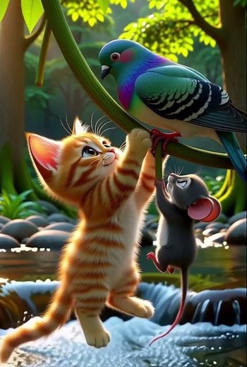 "From Rainy Streets to Warm Arms: The Kitten’s Heartwarming Adventure | HFY Story"