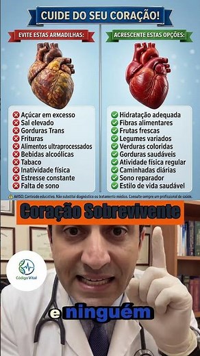 "Coração Saudável: 8 Hábitos Que Pode Melhorar Sua Vida Hoje"