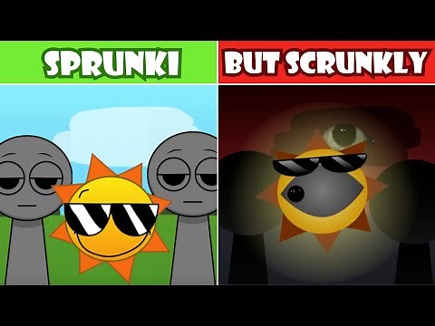 Incredibox - Sprunki Scrunkly | Normal And Horror Version!! (New Mod)