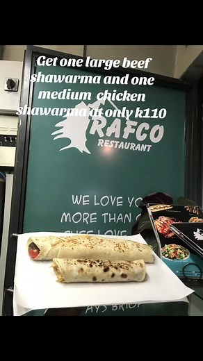 Delicious Beef and Chicken Shawarma Deal in Lusaka