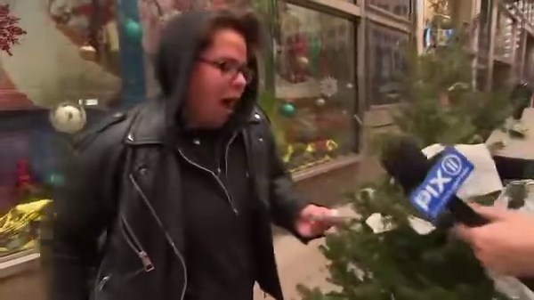 This is our tree. We never go for the tallest or most full. We choose the tree that nobody wants, the one in the back that’s hidden from the crowd. We choose that tree and we decorate it with a little piece of you. @tonyroe6364 @pix11news #newyork #christmas #tree #christmastree | Ben Aaron