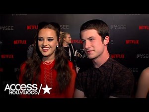 Katherine Langford & Dylan Minnette On '13 Reasons Why' Getting Picked Up For Season 2