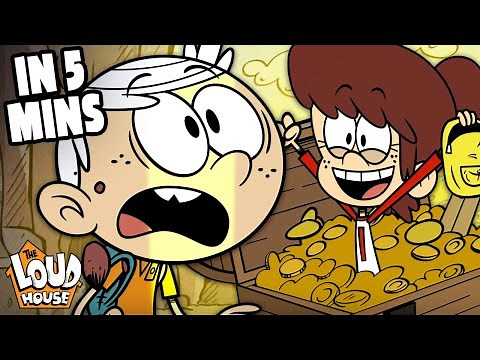 The Loud House 'Camped!' In 5 Minutes! | The Loud House