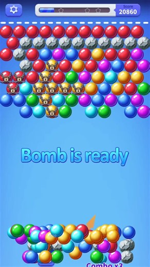bubble shooter game play 🎯 level 150 #bubbleshooter #puzzle #bubblepop #bubblegum #bubbleshootergame
