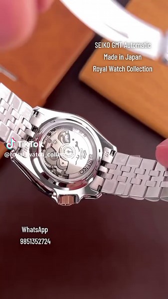 Seiko GMT Automatic Watches from the Royal Collection