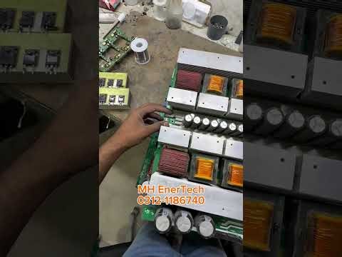 10KW 3 Phase Solar Hybrid Inverter Repair Voltronic (Sky electric) #voltronic #solarinverter