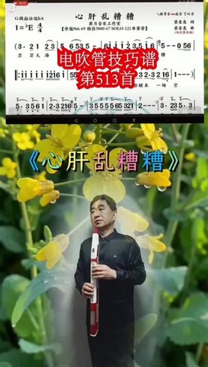 电吹管练习《心肝乱糟糟》#音乐分享