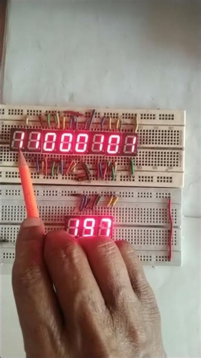 POSITIONAL WEIGHT OF EIGHT BITS BINARY NUMBER FOR DECIMAL - 197
