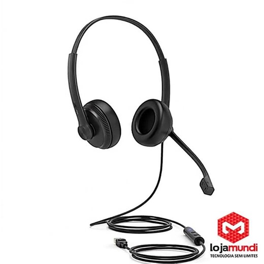 Yealink UH34 Dual UC USB Headset — Crystal Clear Noise-Free Audio | LojaMundi