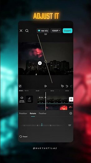 Stranger Things Mind Flyer Sky Tutorial | Stranger Things Red Sky | #youtubeshorts #strangerthings