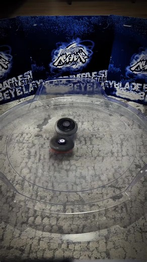 Diablo Nemesis vs L-Drago Destructor (hand-spun) is a very one-sided matchup. Diablo Nemesis is one of the heaviest and strongest Beyblades of the Metal Fight series. Its Diablo fusion wheel has extreme weight and high recoil, giving it powerful attack, strong defense, and good stamina depending on the mode. Even without an aggressive launch, its sheer mass makes it difficult to destabilize. L-Drago Destructor normally relies on two key advantages: left rotation and spin-stealing through rubber 