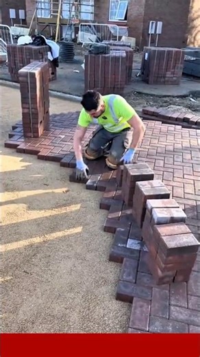 Perfect Brick Paving by Hand | Skilled Workers, Clean Results!