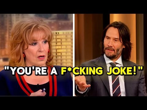 Keanu Reeves RAGES LIVE On The View After Fiery Confrontation With Joy Behar