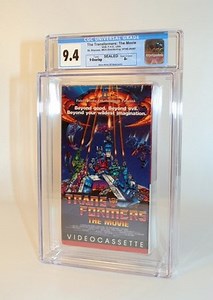 Transformers The Movie 1986 Graded CGC 9.4 Sealed VHS A  IVE Stamp FHE – Rare | eBay