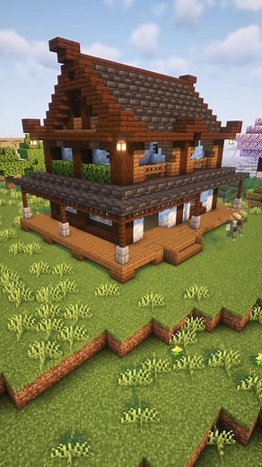 Build a Stunning Japanese House in Minecraft