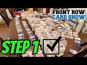 How To Setup Your FIRST TABLE At A Card Show