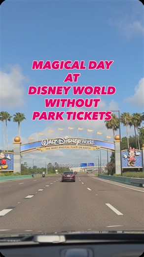 If you’re in Orlando and you want to experience Disney World without park tickets, here’s what to do. First, download the My Disney Experience app and use it to search for last-minute dinner availability at 1900 Park Fare or Chef Mickey’s where you can meet Disney characters without setting foot in the parks. Park for free at Disney Springs and enjoy lunch and shopping there. Grab a ride on a complimentary bus to disney’s Riviera resort, where you can walk around the gorgeous grounds and grab a 