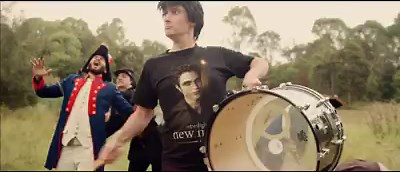 112K views · 1.9K reactions | We had a look at the music of bands like Bastille, Fun and imagine Dragons and we came up with this. We are so young! You are so inspired! Directed by Max Miller from Aunty Donna | The Axis of Awesome | Facebook