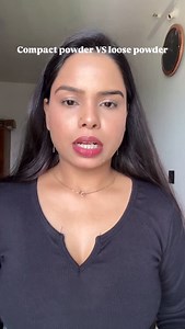 1.1K views · 19 reactions | Compact powder vs loose powder!? . #loosepowder #compactpowder #facepowder #fyp #foryoupage #makeup | Makeup by Shalu | Facebook