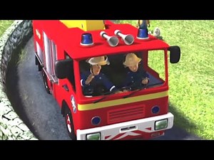 Dans le camion de pompiers! ⭐️ Sam le Pompier | Meilleures vidéos de pompier | Dessin animé