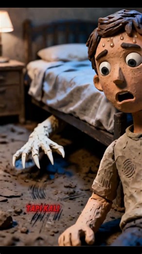 Dag Dig dug... 😱😱 #clayanimation #animation #horror