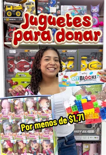 Juguetes para donar en esta navidad económicos 🎅🏻 #juguetes #juguetesparaniños #jugueteseconomicos #importadora