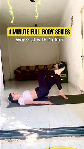 Full Body in 60 series daily 1 minute workouts you can do Save this, repeat it 2, and feel the burn