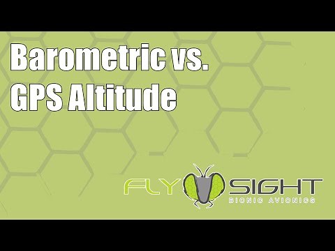 Barometric vs. GPS Altitude
